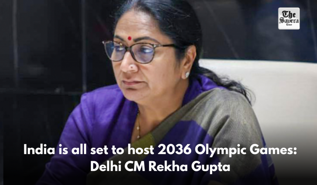 India is all set to host 2036 Olympic Games: Delhi CM Rekha Gupta