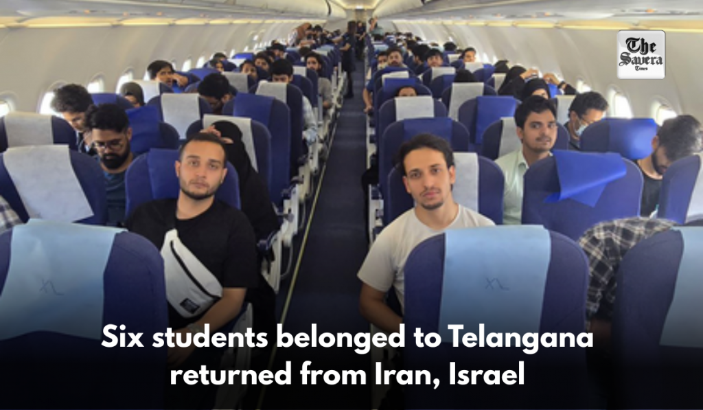 Six students belonged to Telangana returned from Iran, Israel