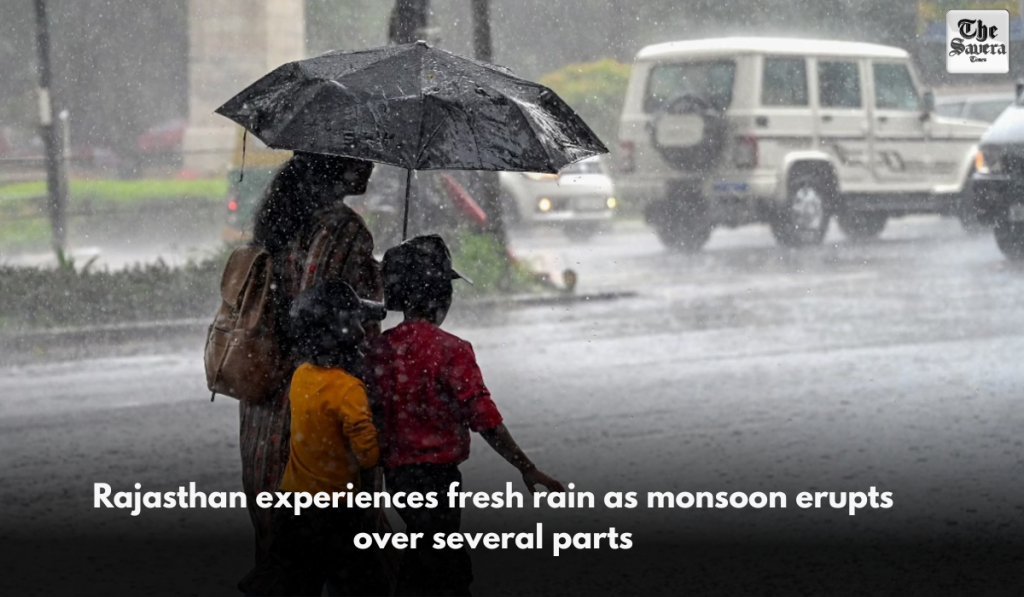 Rajasthan experiences fresh rain as monsoon erupts over several parts