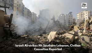 Israeli Airstrikes Hit Southern Lebanon, Civilian Casualties Reported