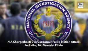 NIA Chargesheets 7 in Gurdaspur Police Station Attack, including BKI Terrorist Rinda
