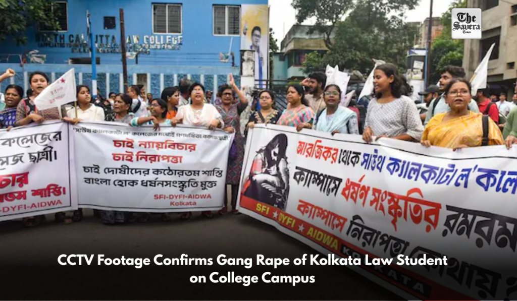 CCTV Footage Confirms Gang Rape of Kolkata Law Student on College Campus