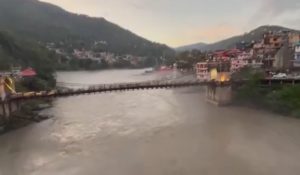 Himachal Rains: Water level in River Beas increases amid heavy rainfall in Mandi