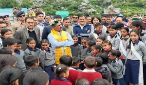 CM Sukhu’s surprise school visit sparks buzz as Class 10 students could not tell country’s capital