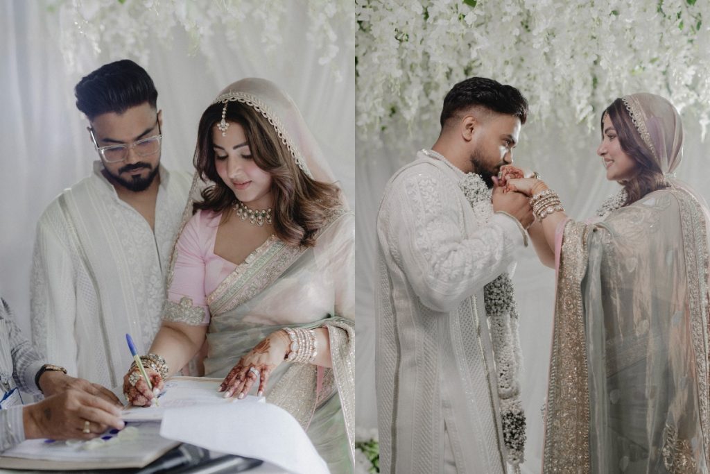 Promises Kept, Love Sealed: Hina Khan marries Rocky Jaiswal After 11 Years