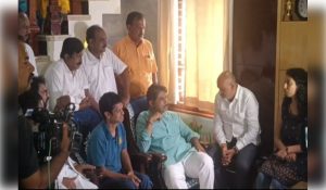 Karnataka BJP leaders visit stampede victim’s parents, assure justice