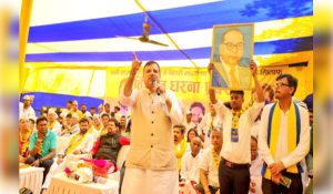 Bihar: AAP protests in Patna, vows to contest all 243 seats