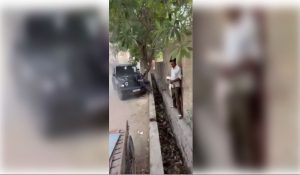 Noida man rammed by SUV after social media spat, shocking video surfaces