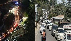 Shimla sees 12 km traffic jam as tourist flock to mountains amid peak summer
