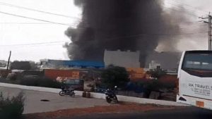 Fire breaks out in scrap warehouse in Gurugram, area evacuated
