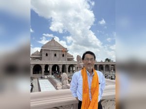 Japanese Ambassador visits at Ram Janmabhoomi temple