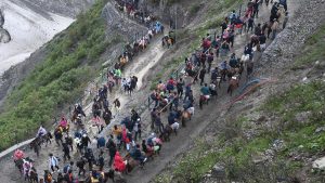 Amarnath Yatra suspended today, no convoy movement from Jammu