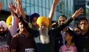 Punjab: CCTV footage shows Fauja Singh hit by vehicle that claimed his life