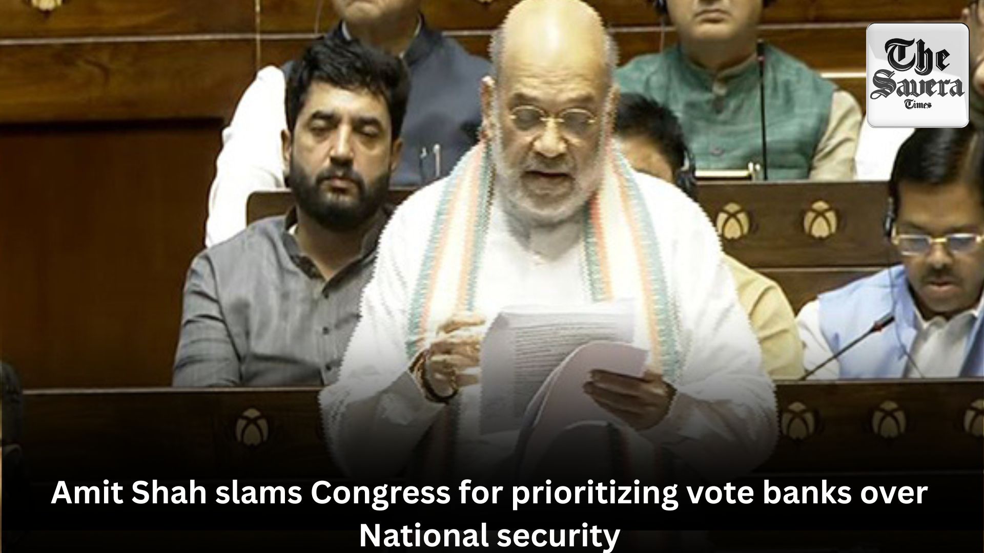 Amit Shah slams Congress for prioritizing vote banks over National security