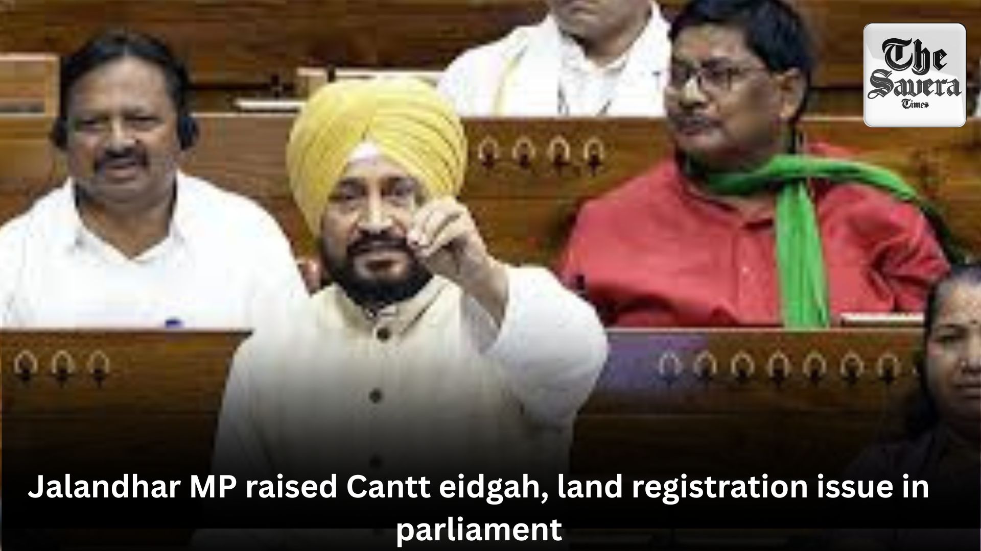 Jalandhar MP raised Cantt Eidgah, land registration issue in parliament
