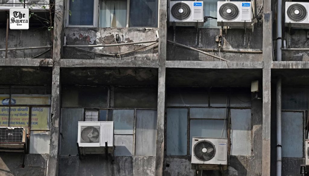 Fire in Noida Residential Society