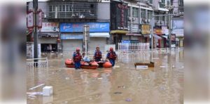 Five people missing, 7000 evacuated in China amid heavy rainfall