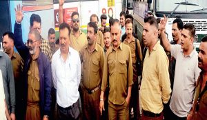 Unique Demonstration: HRTC Drivers, conductors to work for 8 hours from August 1