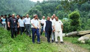 Himachal CM Sukhu visits disaster-hit villages in Nachan constituency