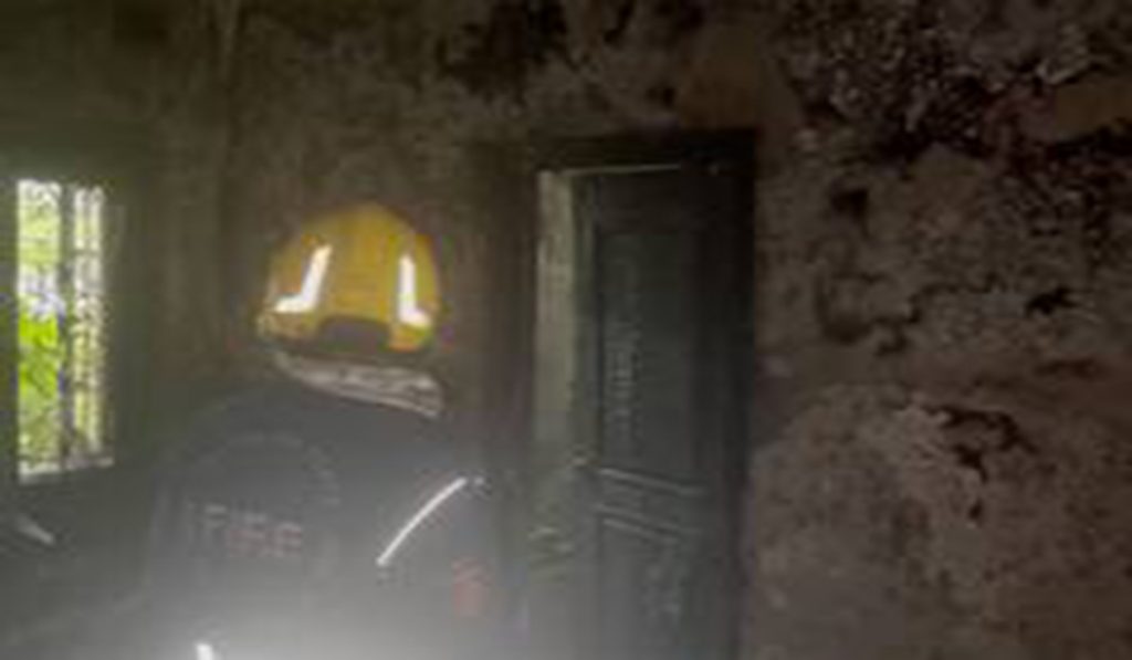 fire breaks out in Hyderabad building