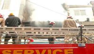 Massive fire broke out in Delhi’s Sadar Bazar