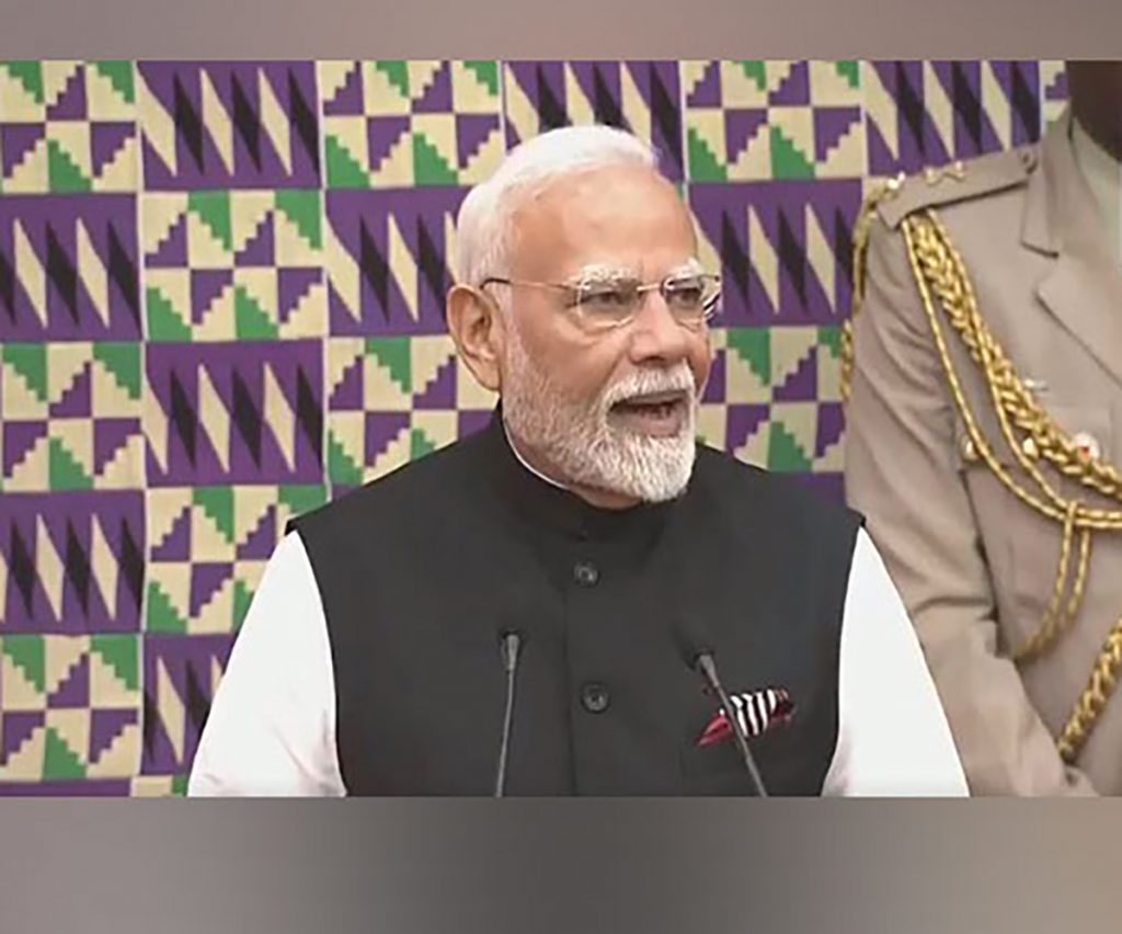 PM Modi addresses Ghanaian Parliament, calls India-Ghana ties 'sweeter than sugarloaf pineapple'