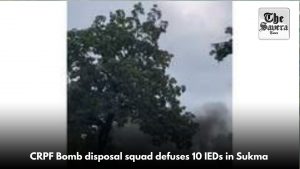 CRPF Bomb disposal squad defuses 10 IEDs in Sukma