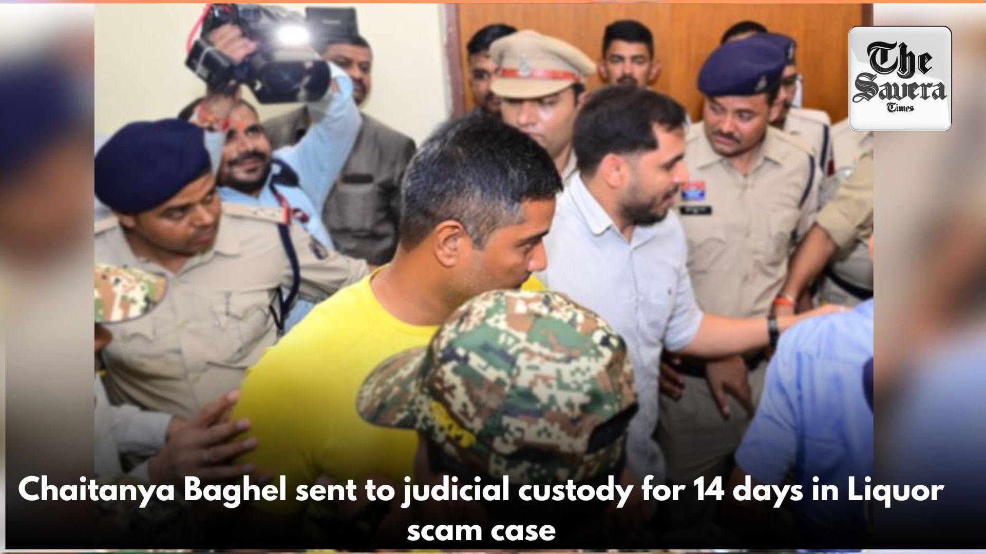 Chaitanya Baghel sent to judicial custody for 14 days in Liquor scam case