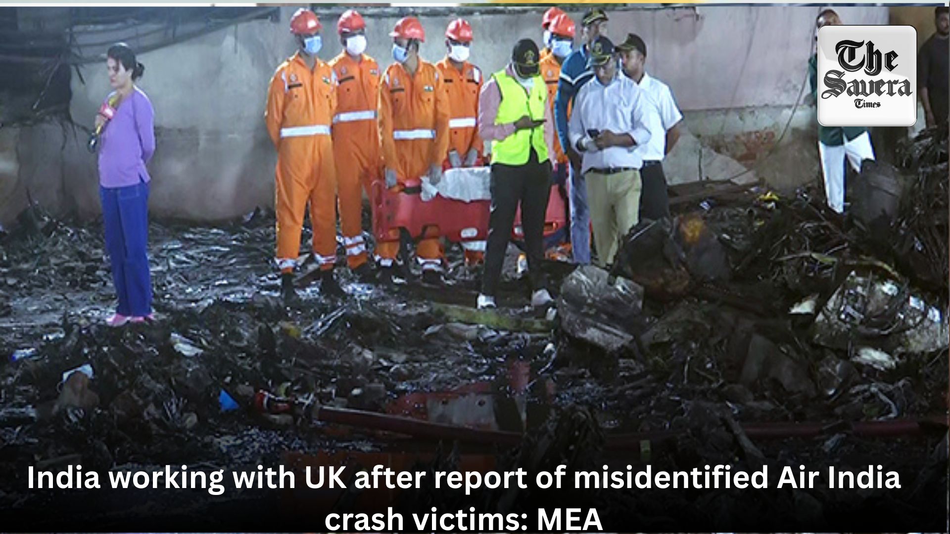 India working with UK after report of misidentified Air India crash victims: MEA