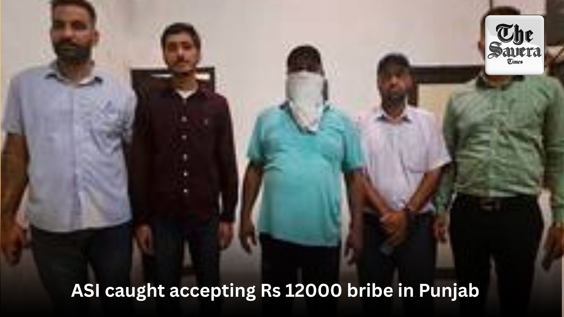 ASI caught accepting Rs 12000 bribe in Punjab