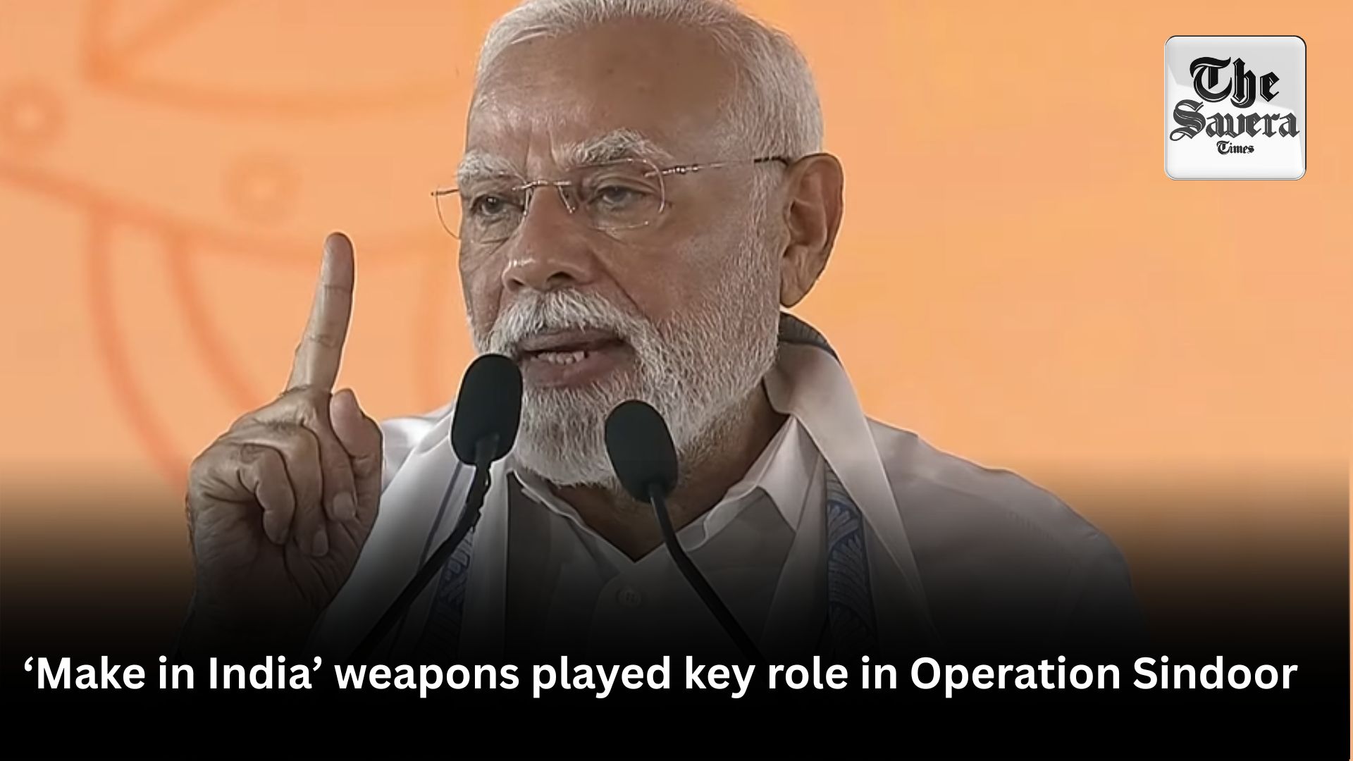 ‘Make in India’ weapons played key role in Operation Sindoor: PM Modi