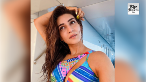 Kriti Sanon Soaks Up the Sun: Actress Enjoys Salty Sea Air on Vacation