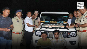 Police seized 1.22 kg of heroin worth Rs 6.22 crore in Assam’s Cachar, 2 held