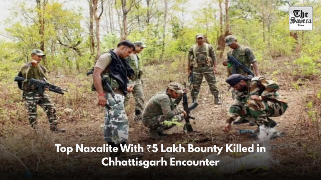 Top Naxalite With ₹5 Lakh Bounty Killed in Chhattisgarh Encounter