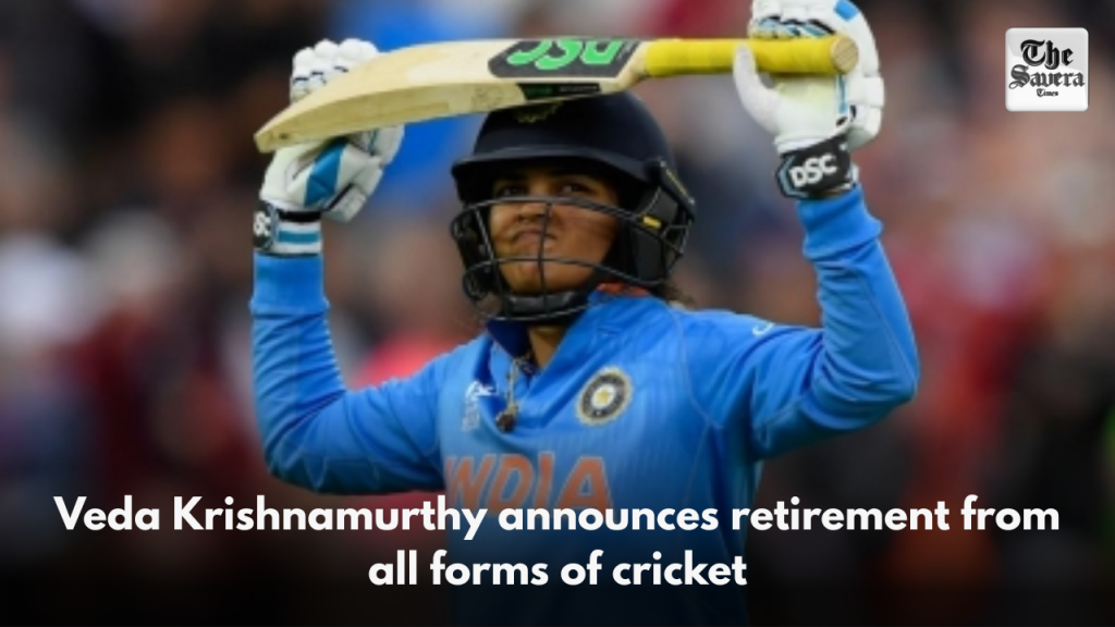 Veda Krishnamurthy announces retirement from all forms of cricket
