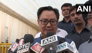 Rijiju accuses Rahul Gandhi of misleading people on foreign policy “by speaking language of Pakistan”