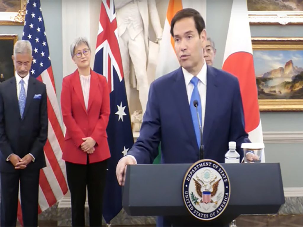 Rubio focuses on diversifying global supply chain of critical minerals at Quad Foreign Ministers meet