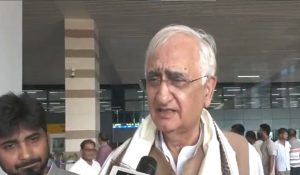 Congress leader Salman Khurshid expresses concern over law and order in Bihar