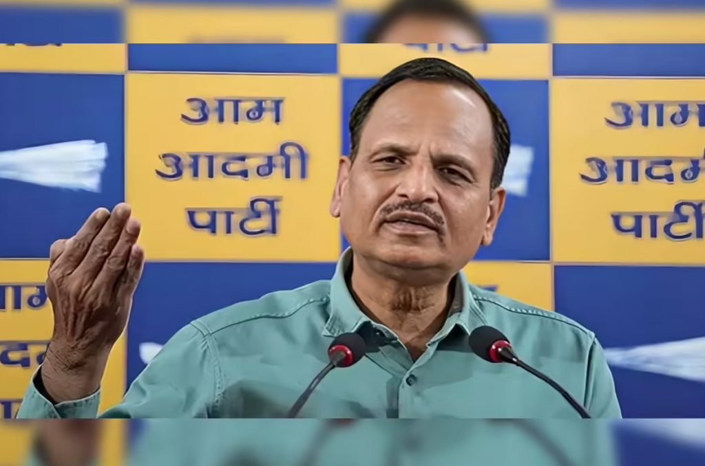 Enforcement Directorate questions AAP leader Satyendar Jain in connection with Delhi Jal Board case
