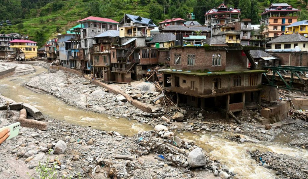 himachal pradesh severe disruptions heavy rain