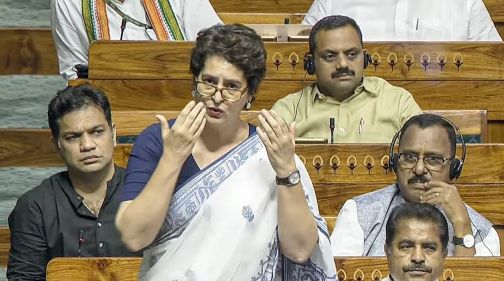 ‘This is what we get’: Priyanka Gandhi slams PM Modi after Trump’s tariff move