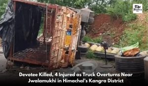 Truck carrying 25 devotees from Haryana overturns in Himachal