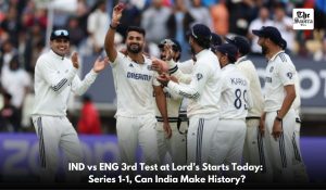 IND vs ENG 3rd Test starts today: India won 3 matches at Lord’s