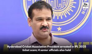 Hyderabad Cricket Association President arrested in IPL 2025 ticket scam; 4 senior officials also held