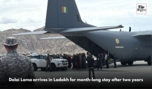 Dalai Lama arrives in Ladakh for month-long stay after two years