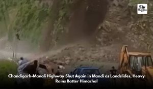 Landslides near Char Mile & heavy rains hit travel; 191 roads blocked statewide
