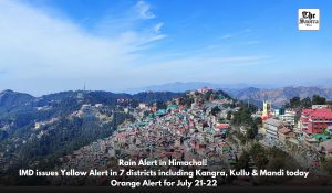 Rain alert in 7 districts of Himachal today: Heavy rainfall forecast on 21-22 July