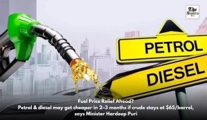 Petrol, Diesel prices may drop in 2–3 months if crude stays low: Hardeep Puri