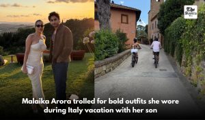 Malaika Arora’s Italy vacation with son Arhaan sparks mixed reactions over her bold outfits
