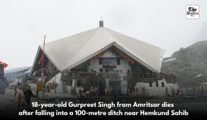 18-year-old Sikh devotee dies after falling into a 100-meter deep gorge near Hemkund Sahib